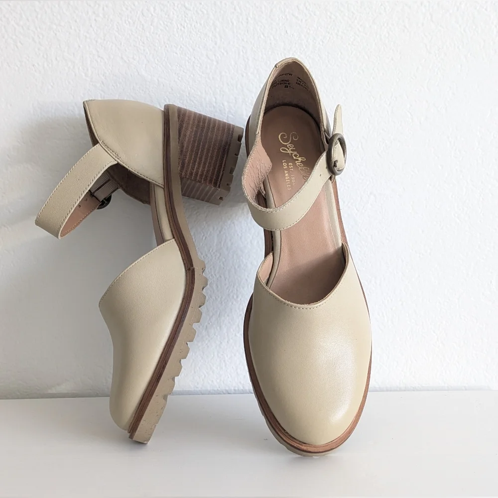 Seychelles Lock & Key Wide Width Heel